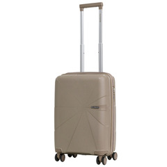 Чемодан Redmond полипропилен Светло-бежевый ручная кладь (S) 55х22х37 см/2,4 кг1