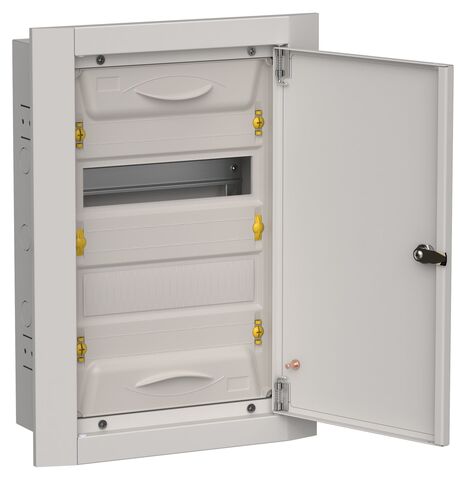 TITAN 5 Корпус мет. ЩРв-24 (1х24) 505х365х130 IP31 сер IEK