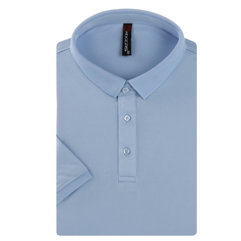 Рубашка-поло MS21077F k-14 (56-64) голубой