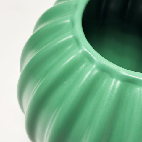 Ваза керамическая Pumpa, 15х15 см, зеленый