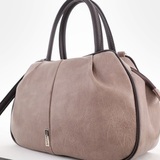 Сумка Саломея 479 македония тауп + шоколад