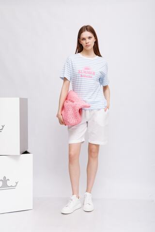 Frieda & Freddies Шорты из хлопка и льна с сертификацией Oeko-Tex 100