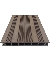 ДПК Доска ДПК для террасы шовная 23,5x165x4000мм Ecodeck Венге