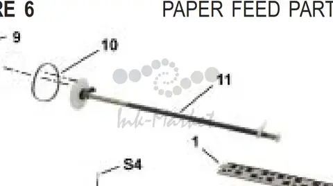 Canon - QL2-0905 - Paper Feed Roller Assembly