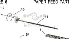 Canon - QL2-0905 - Paper Feed Roller Assembly