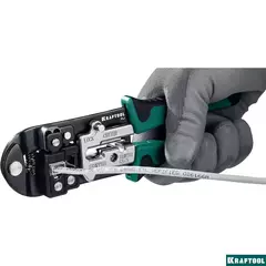 KRAFTOOL RJ, (RJ45, RJ11,RJ12), универсальный кримпер (22699)