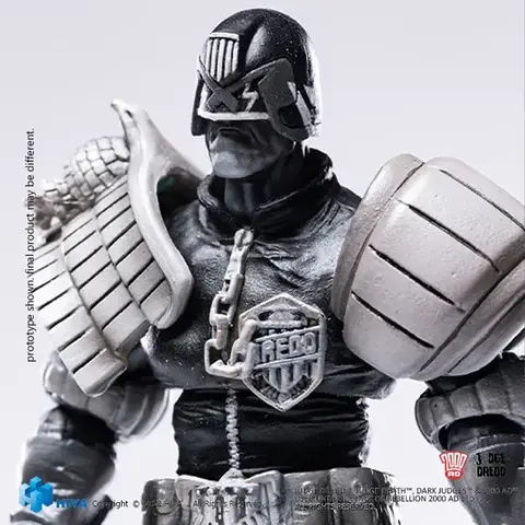 Фигурка Судья Дредд комикс масштаб 1/18 Hiya Toys