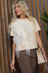 Блуза Риана (бежевая) Б13308-5М LT Collection