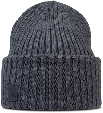 Картинка шапка вязаная Buff Knitted Erviny Grey Heather - 1