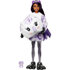 Барби Cutie Reveal Полярная Сова Серия Блеск Снежинок с 10 Сюрпризами