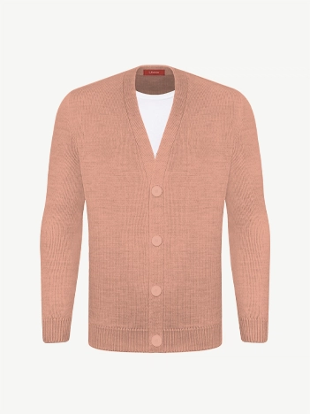 Кардиган с пуговицами из экохлопка