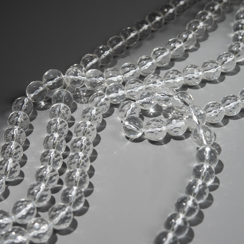 Горный хрусталь (имитация) "Дискобол", 10мм, шар, микроогранка