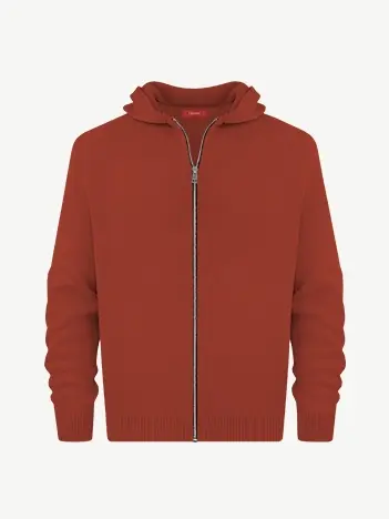 Толстовка на замке из шелка