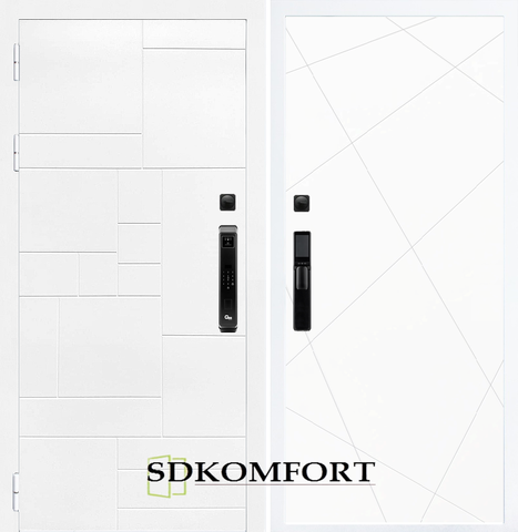 Белый матовый