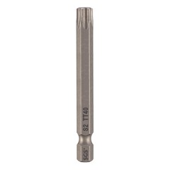 Бита T40H х65мм TORX TR (с отверстием) S2 5шт SGS 6365-TT40-5