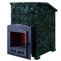 Чугунная печь для бани Комплект GFS ЗК 18 (П2) Президент 830/40 Пироксенит