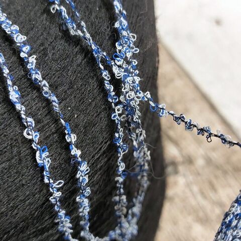 Букле п/а MANICOMIO 300 серо-синий