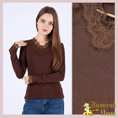 Лонгслив трикотаж д (8-13) 260210-Y1116