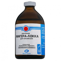 Рингера-Локка раствор для инъекций 100 мл