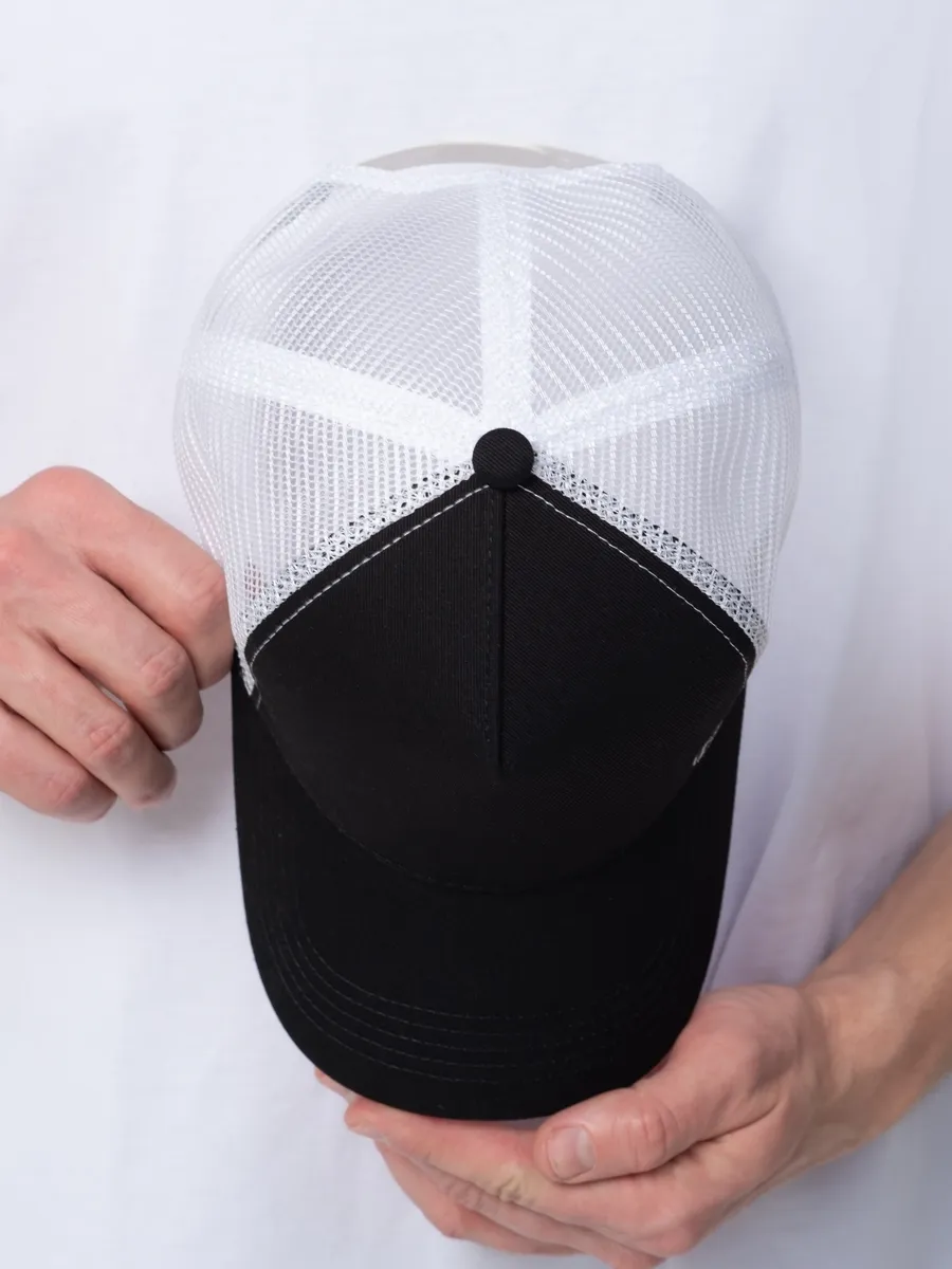 Бейсболка снепбек летняя с сеткой