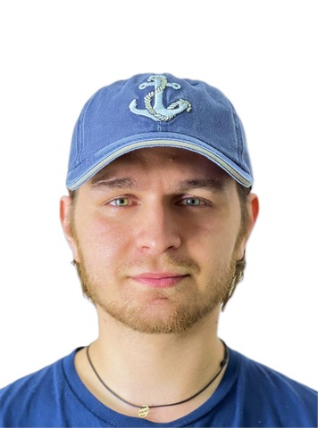 Картинка кепка Skully Wear baseball cap ancor navy - 10