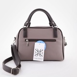 Сумка Саломея 269 наппа тауп + шоколад