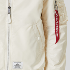 Бомбер Alpha Industries L-2B Blood Chit Gen II Off White (Белый)