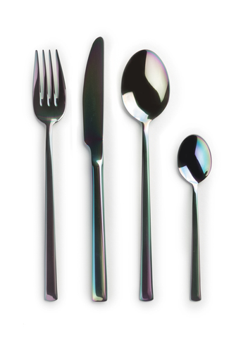 Набор столовых приборов на 6 персон 24 предметов Herdmar Arco Bright Rainbow 41