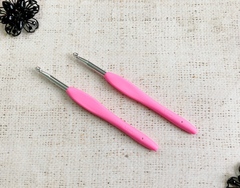 Крючки для вязания с резиновой ручкой 6,0 мм
