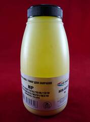 Тонер для картриджей CB542A/CE322A/CF212A Yellow, химический (фл. 45г) Black&White Premium (Mitsubishi/MK IMAGING) фас.Россия