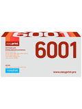 6001/707C Картридж EasyPrint LH-6001 для HP CLJ1600, 2600n, Canon LBP5000, 5100 (2000 стр.) голубой, с чипом, восст.