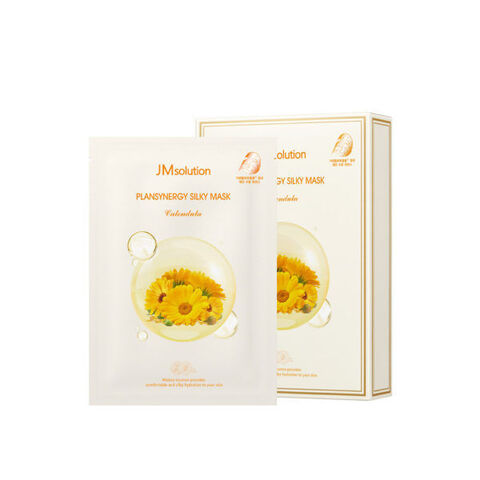 Успокаивающая тканевая маска с календулой JMsolution Plansynergy Silky Mask Calendula