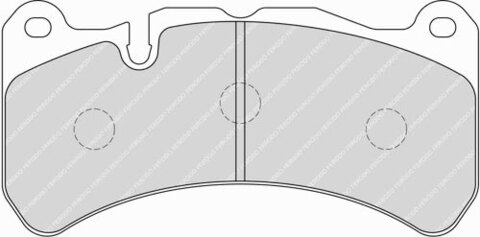 FDS4212 Тормозные колодки дисковые DS PERFOMANCE