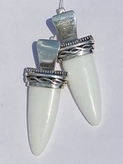 Гадар (серьги из серебра)