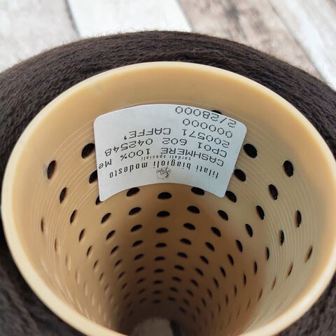 Кашемир 2/28 Biagioli Modesto CASHMERE 100 кофейно-коричневый