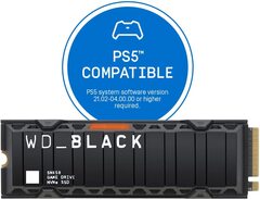 Диск SSD WD 500GB WD_BLACK™ SN850 M2.2280 NVMe PCIe Gen4х4(с радиатором) RGB подсветка