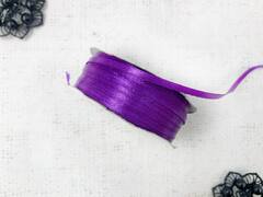 Лента атласная, ш. 3 мм, фиолетовый