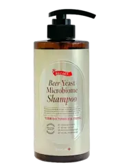 RONAS Шампунь с микробиомом для воставновления , против выпадения волос - Shampoo Beer Yeast Microbiome ,500 мл