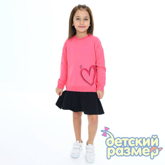 Платье из тонкого футера