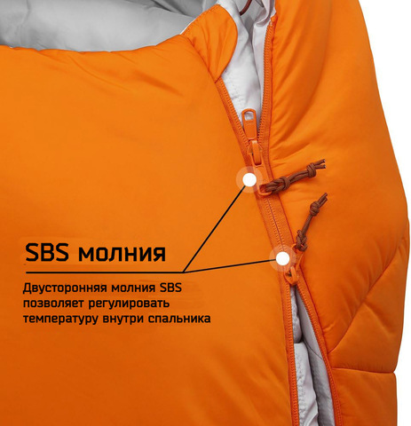 Картинка спальник Skully WQ-SB250 orange - 5