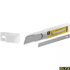 OLFA 18 мм, 3 шт, в пластиковом кейсе + блистер, серрейторные лезвия (OL-LWB-3B)