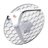 MikroTik LHG 2 with 18dBi 2.4GHz antenna, Dual Chain 802.11bgn wireless, 650MHz CPU, 64MB RAM, 1 x LAN, POE, PSU, pole mount, RouterOS L3