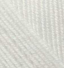 ALIZE "SUPERLANA MIDI", 25% Шерсть, 75% Акрил, 100 гр, 170 м, 310 молочный