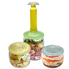 Набор вакуумной системы ВАКС Презент (насос + 7 крышек)