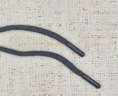 Шнур, L 138 см, ш. 5 мм, т. серый