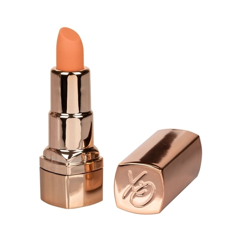 California Hide & Play Lipstick Rechargeable Коралловый Перезарежаемый миниатюрный вибромассажер в виде помады