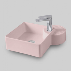 ArtCeram CAL003 33 00 Акция ArtCeram CARTESIO Раковина настольная 44х44 см, 1 отверстие, цвет розовый глянцевый (СНЯТО С ПР-ВА) фото