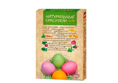 Набор "Натуральный" для покраски яиц