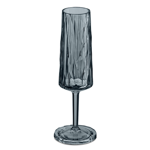 Бокал для шампанского Koziol Superglas CLUB NO. 5, 100 мл, серый