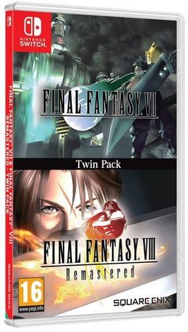Final Fantasy VII & Final Fantasy VIII Remastered (Nintendo Switch, английская версия)